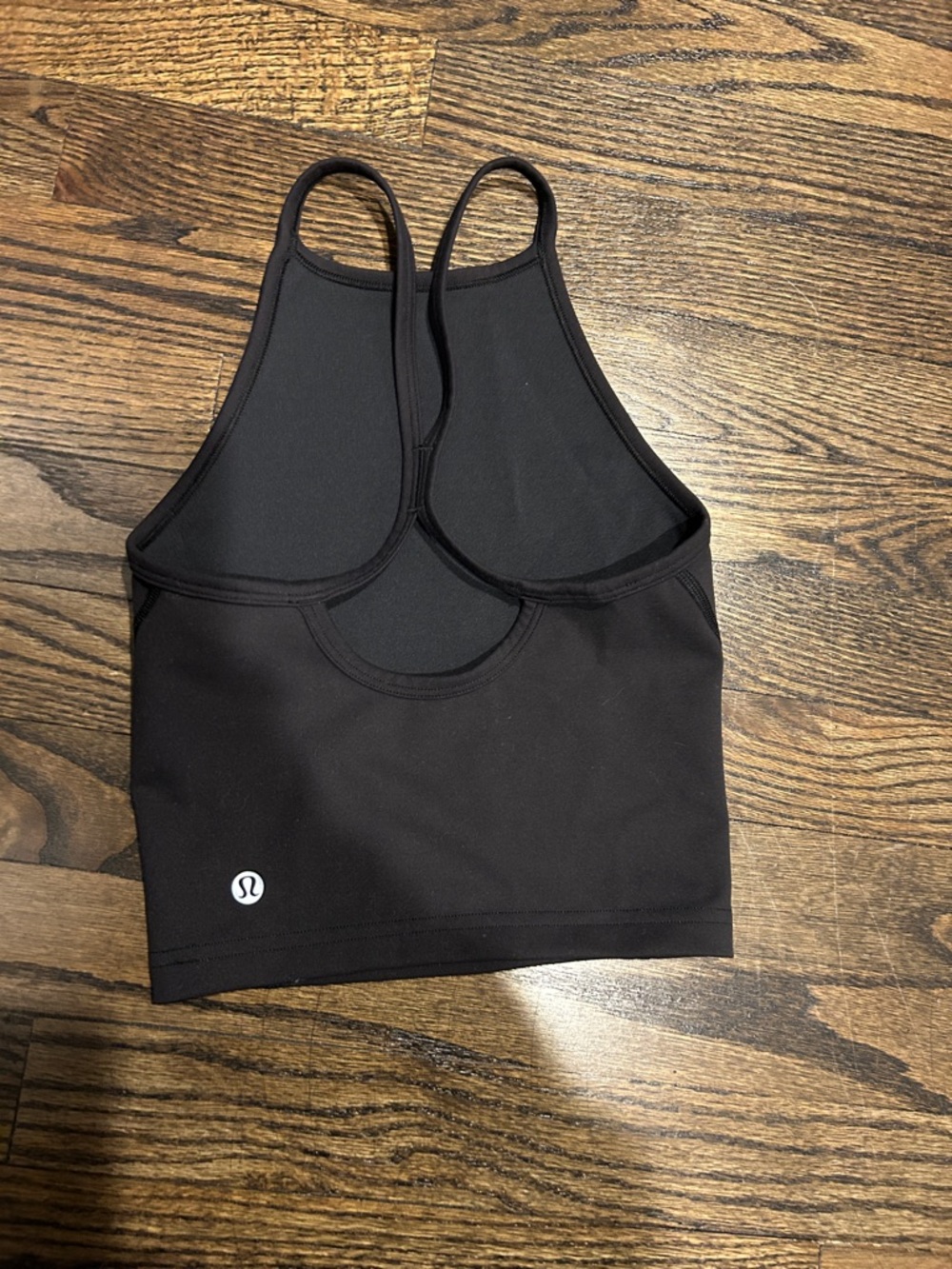 lululemon athletica Black High-Neck Racerback Sports Bra Tank